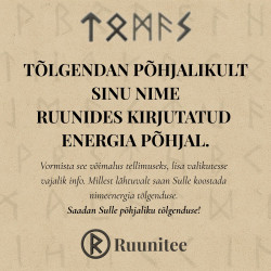 Põhjalik nimetõlgendus ruunide abil